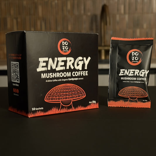 DOJO Energy mushroom coffee box — Cordyceps blend