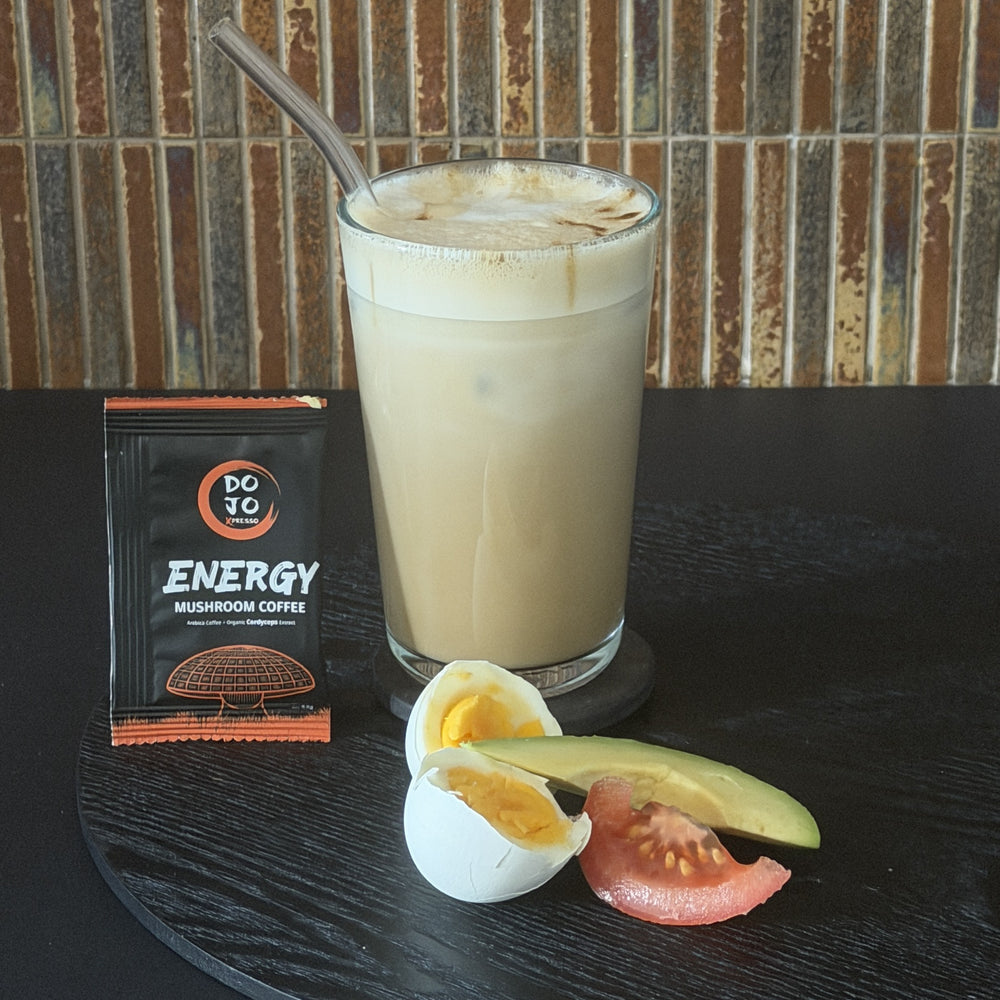 DOJO Energy mushroom coffee with Cordyceps