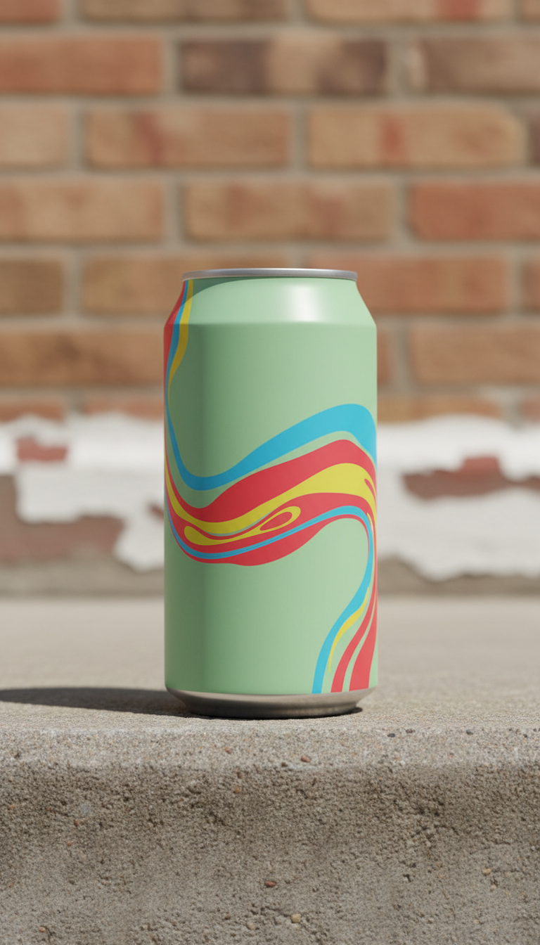 Green Tea Hydration Drink Can