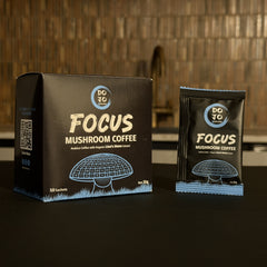 DOJO Focus mushroom coffee box — Lion's Mane blend