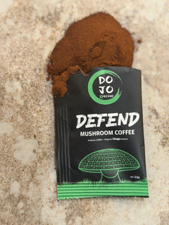 DOJO COMBO trial pack sachets — Focus, Energy and Defend