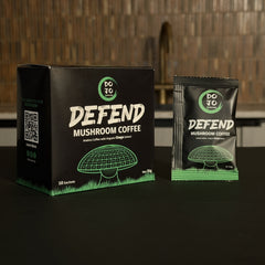 DOJO Defend mushroom coffee box — Chaga blend